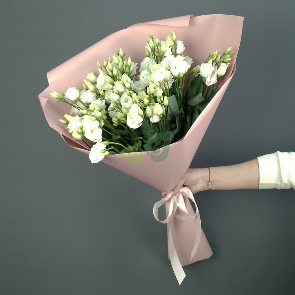 Букет Эустома белая